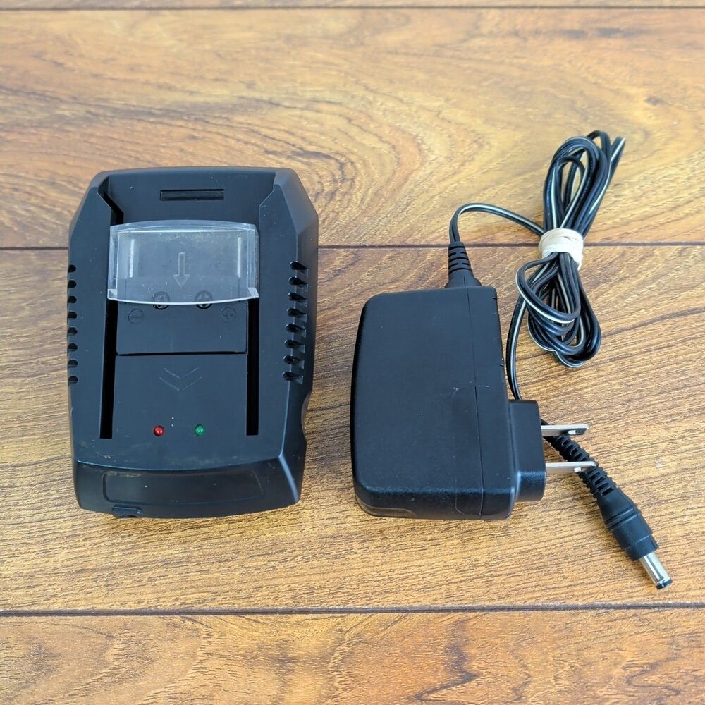 Drill Master 18V NiCd Battery Pack Charger w/ AC Power Supply Adapter